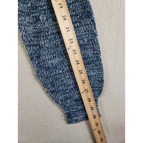 VTG Rob Winter Sweater‎ Mens XL Blue Knit Long Sleeve 100% Acrylic Crew Neck - Picture 9 of 9